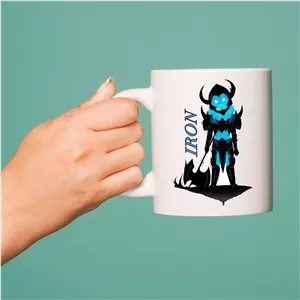 ماگ انیمه ای solo leveling مدل iron 002