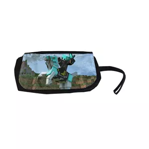 جامدادی برنزنتی 2 زیپ طرح بازی ماینکرافت کد Minecraft 16