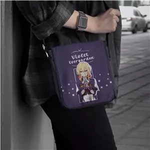 کیف دوشی طرح انیمه وایولت اورگاردن Violet Evergarden