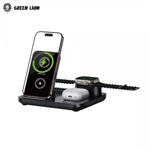 شارژر وایرلس گرین لاین MULTIFUNCTIONAL 3 IN 1
