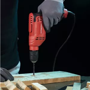 دریل برقی 6.5 میلی متری زیمبرگ مدل PZE-6165 سه نظام اتومات ۴۰۰ وات