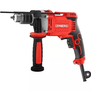 دریل چکشی نیم تنه فلزی 13 میلی متری 750 وات زیمبرگ PZI-6475