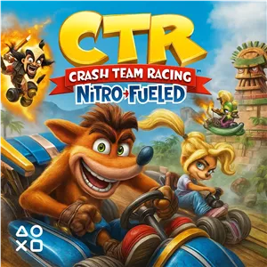 Crash Team Racing Nitro-Fueled | دیسک پلمپ بازی Crash Team Racing Nitro-Fueled برای PS4