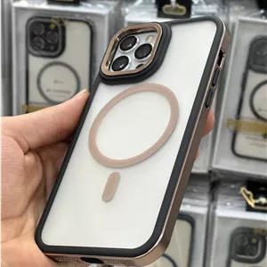گارد مگسیف دار دور فلزگوشی موبایل iphone 16 pro