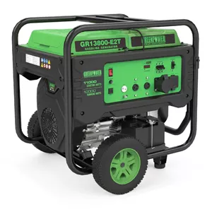 موتور برق بنزینی گرین پاور ۱۱ کیلووات مدل GR13800E2T تک فاز و سه فاز