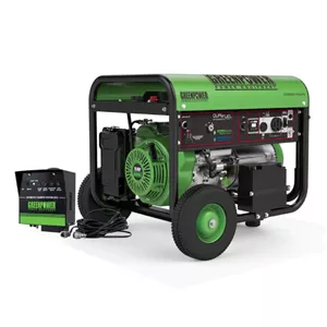 موتور برق گازسوز گرین پاور ۸.۴ کیلووات مدل CC9000ATSNG/LPG به همراه تابلو ATS
