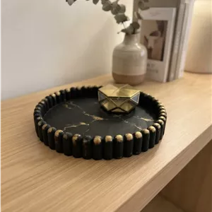 قالب سیلیکونی سینی گرد طرح دالبر