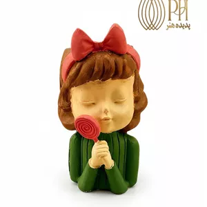 قالب سیلیکونی گلدان دختر شکلات