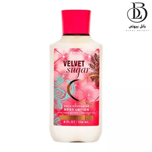 لوسیون بدن بث اند بادی ورکس مدل Velvet Sugar