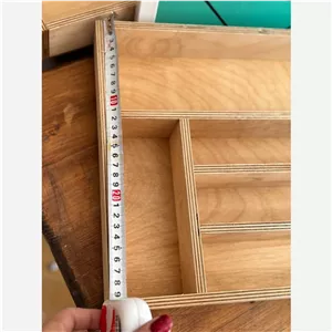 جا قاشقی داخل کشویی 5خانه چوبی