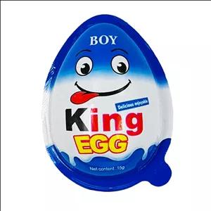 تخم مرغ شانسی پسرانه کینگ (KING) 15 گرم