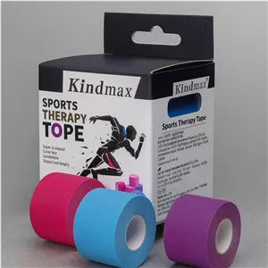 چسب کنزو تیپ کیندمکس (Kindmax Kinesiology Tape) – نوار درمانی و ورزشی حرفه‌ای ضد آب و ضد حساسیت