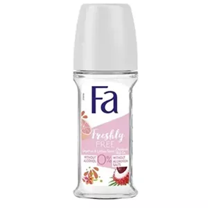 رول ضد تعریق زنانه فا Fa مدل Freshly Feel Good رایحه گریپ فروت و لیچی