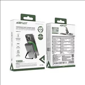 پاوربانک وایرلس 10000 مگنتی ایس فست مدل M17 توان 22.5 وات دارای استند