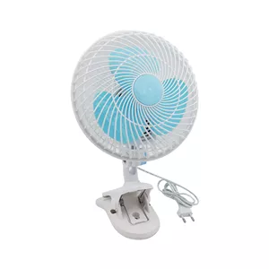 پنکه رومیزی چرخشی مدل گیره ای دو سرعته 180mm