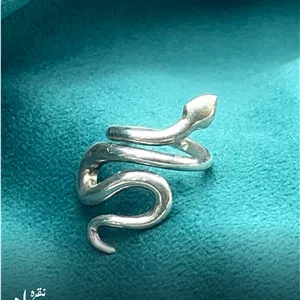 انگشتر ماری ساده - نقره بهراد