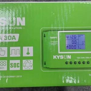 شارژکنترلر 30 آمپر  KYSUN – ولتاژ خودکار 12/24/36/48 ولت