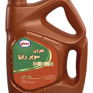روغن موتور بهران سوپر رانا 0w20 پنج لیتری