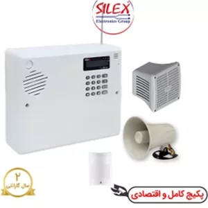 پکیج دزدگیر سایلکس لایت سیم کارتی و شهری با یک چشمی SILEX LITE