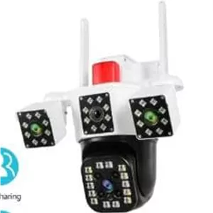 دوربین مداربسته مینی اسپیددام 3 لنز سیمکارت خور مدل X3 4G بدون محدودیت در اپراتور با سرعت بالا ( اپلیکیشن O-KAM PRO ) سرور داخلی