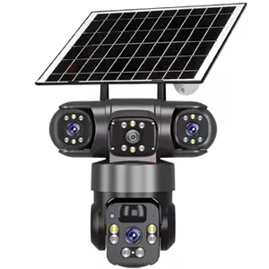 دوربین خورشیدی پارت اسمارت مدل PS3244G با ۳ لنز سیمکارتی سرور داخلی