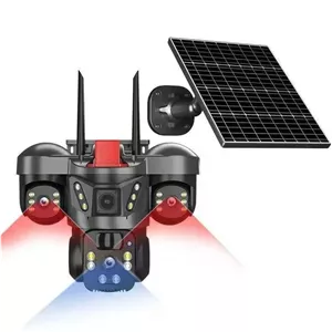 دوربین مداربسته مینی اسپیددام خورشیدی ۱۲ مگاپیکسل V380 PRO