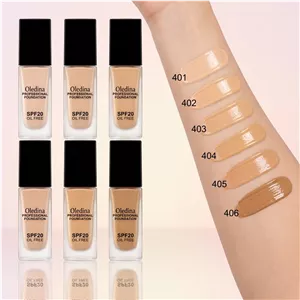 کرم‌پودر حرفه‌ای اُلدرینا (Oledrina) | پوشش طبیعی و مات با SPF20 بدون چربی