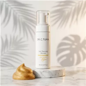 فوم برنزه‌کننده بدن دکتر سی‌تونا مدل Golden Glow حجم 150میل