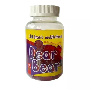 پاستیل خرسی مولتی ویتامین  Dear Bear بی اس کی ۶۰ عددی