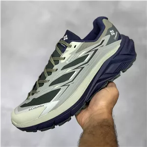 کفش کلمبیا تریل گورتکس سبز طوسی سرمه‌ای Columbia GORE-TEX Trail