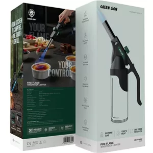 فندک اتمی ضد باد گرین لاین مدل Fire Flame
