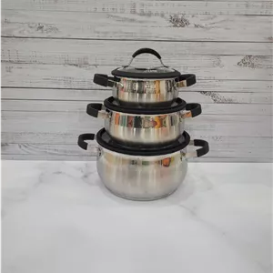 سرویس قابلمه استیل ۶ تکه لایف اسمایل