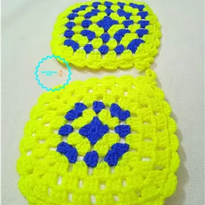 دستگیره آشپزخانه بافتنی سفارشی دستبافت کد 001