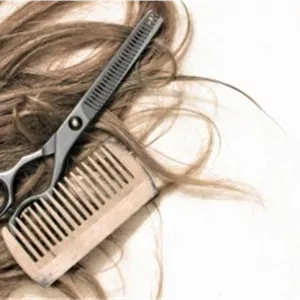 عکس مو و قیچی و شانه پیرایش