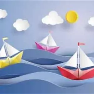 دانلود وکتور انیمیشن قایق