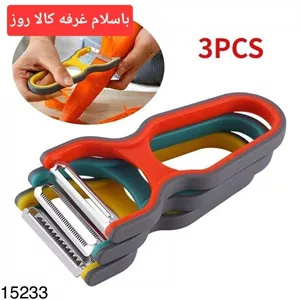 پوست کن 3 عددی شنگیا (اصلی ) پوست کن رشته کن