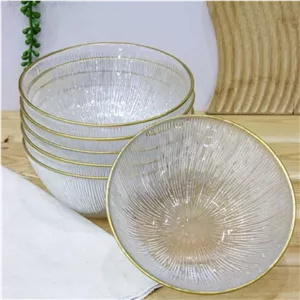 کاسه  آبگوشت‌خوری سولو لب‌طلا - مخصوص پذیرایی مجلسی(6عددی)