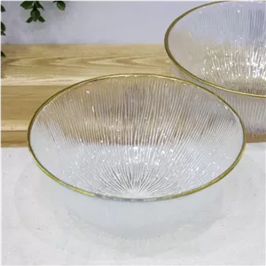 کاسه سالاد سولو لب طلا(2عددی) 
