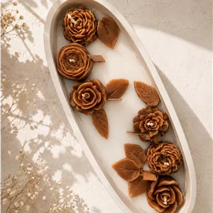 شمع ظرف سنگی