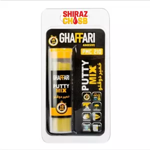 چسب خمیری دوقلو غفاری سریع خشک مدل Putty Mix وزن 55 گرم