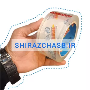 چسب نواری پهن 60 عددی کریستال 5 سانتی تایگر 90 یارد 45 میکرون