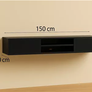 باکس دو کشو مگنتی 150*30 سانتیمتر | هاما چوب | MDF درجه یک