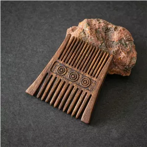 شانه چوبی دو طرفه طرح وایکینگی