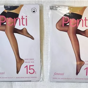 جوراب زنانه بالای زانو گیپوری ژله ای برند پنتی(Penti)