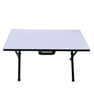 میز تحریر تاشوو تنظیم شو میلاد سفید 70 خانمان مدل 306859