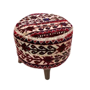 پاف طرح فرش کلاژ دلبافته کد 1995 خانمان مدل 304701