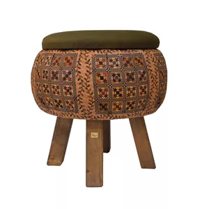 پاف نیروانا مدل باکسدار مخمل طرح سنتی 131 خانمان مدل 305122