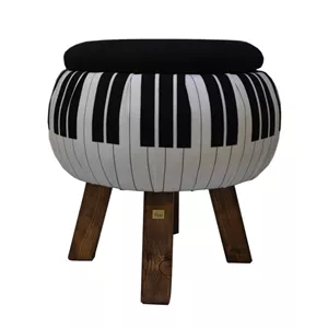 پاف نیروانا مدل باکسدار مخمل طرح پیانو خانمان مدل 305120