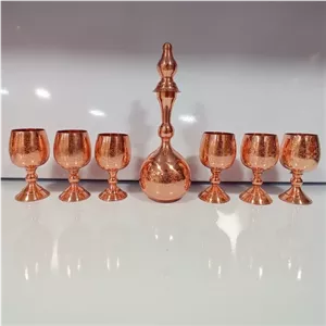 تنگ و گلاسه مسی نانو رنگ ثابت خانمان مدل 343555