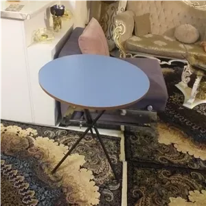 میز خاطره پایه فلزی سفید خانمان مدل 329534